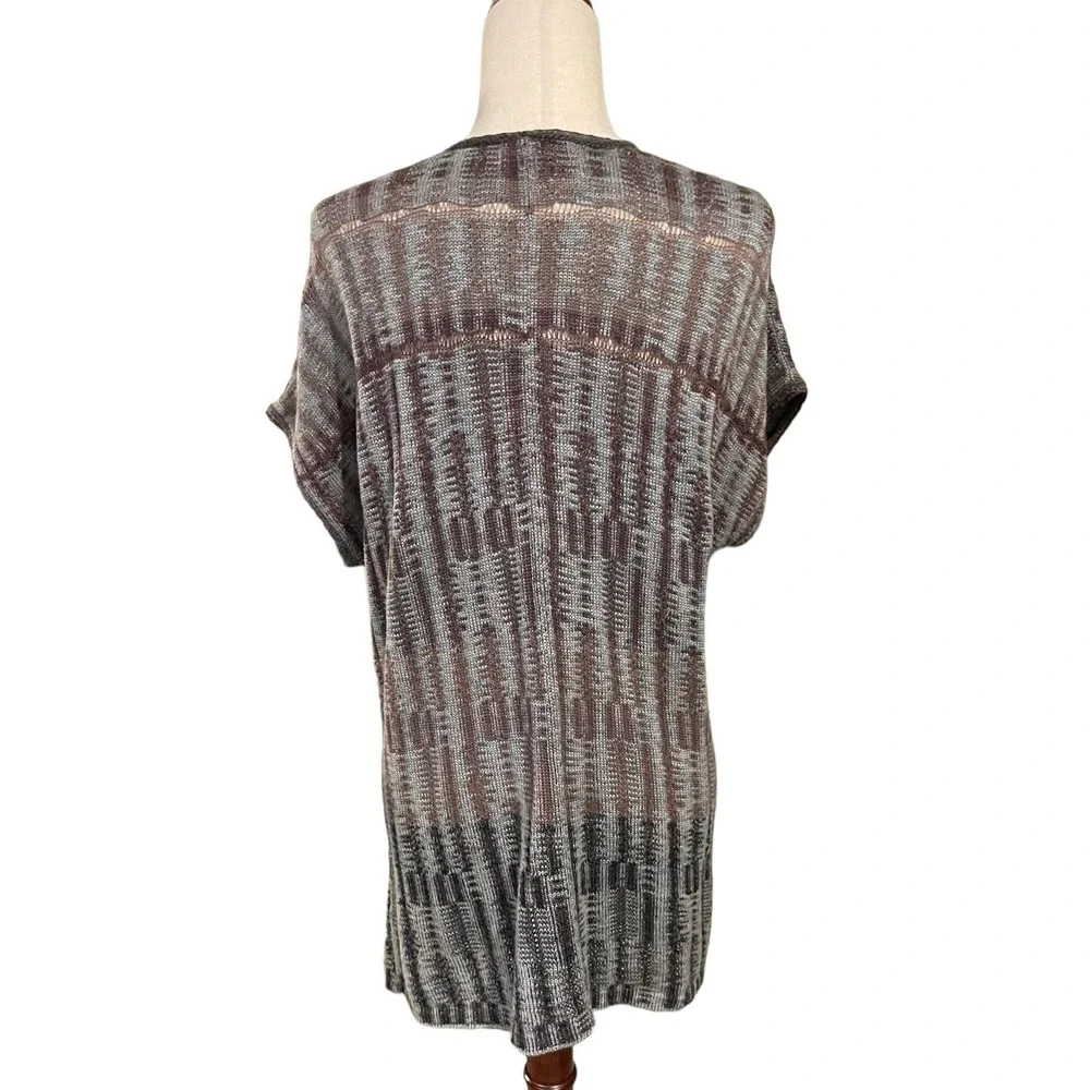 Peruvian Connection‎ Pima Cotton Cardigan Sweater Knit Art Women's M